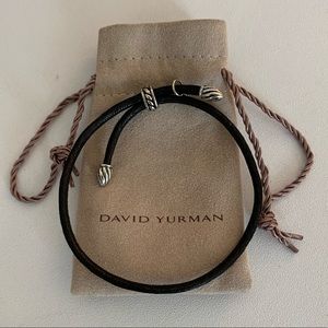 David Yurman Waxed Cotton Cord Bracelet